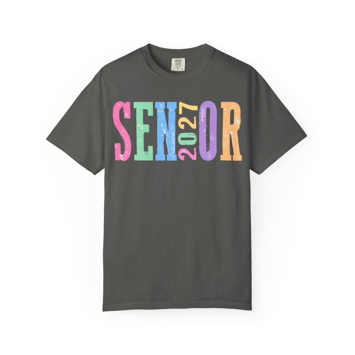 Senior 2027 Colorblock Tee