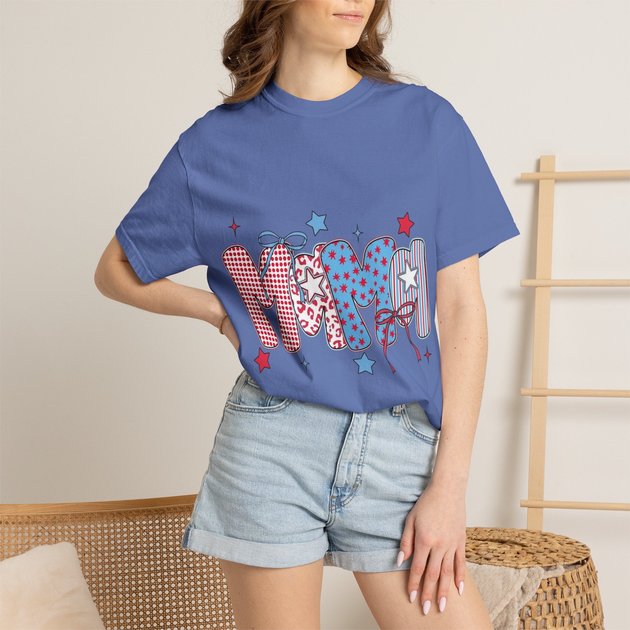 "Mama" Patriotic Graphic T-Shirt