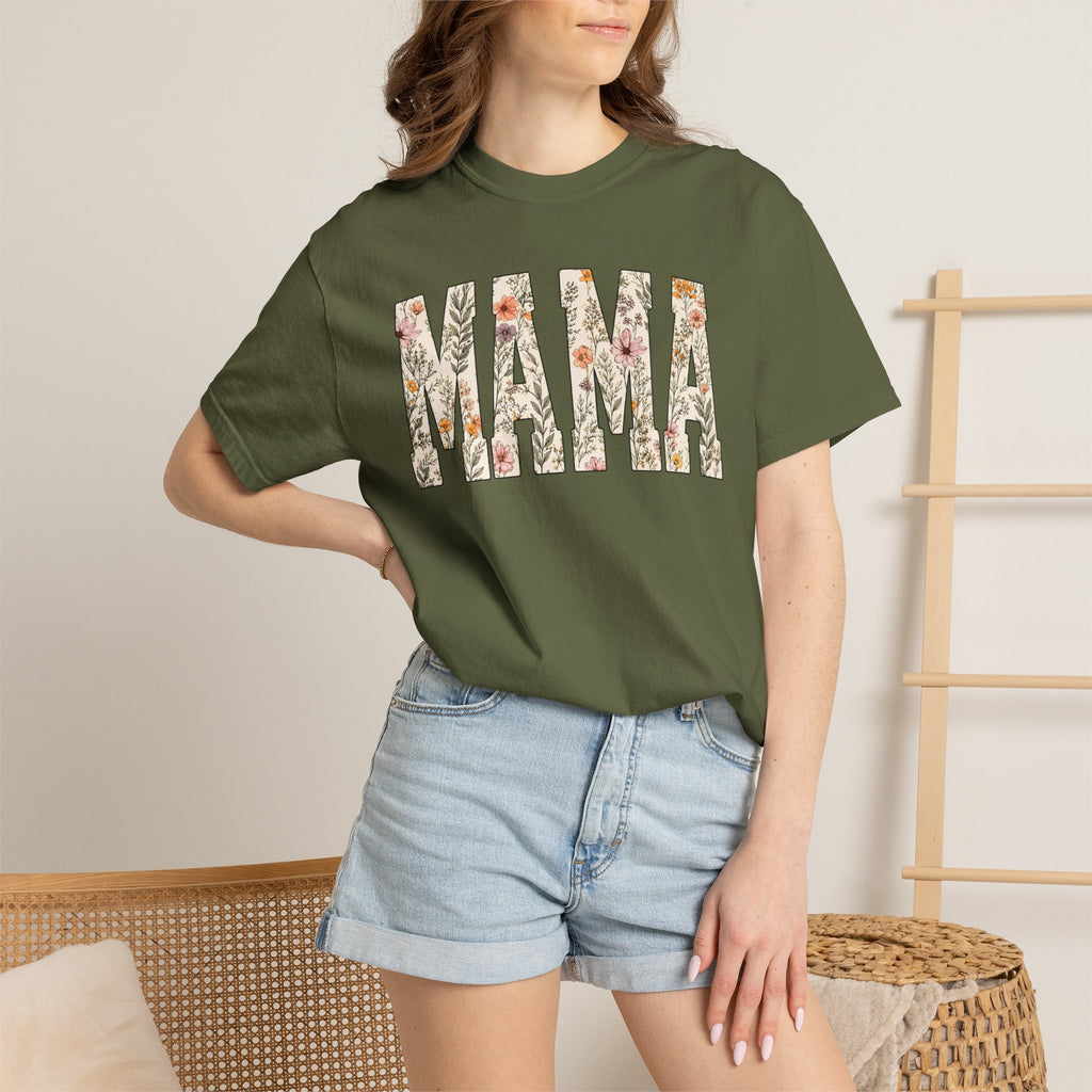 “Mama” Floral Tee