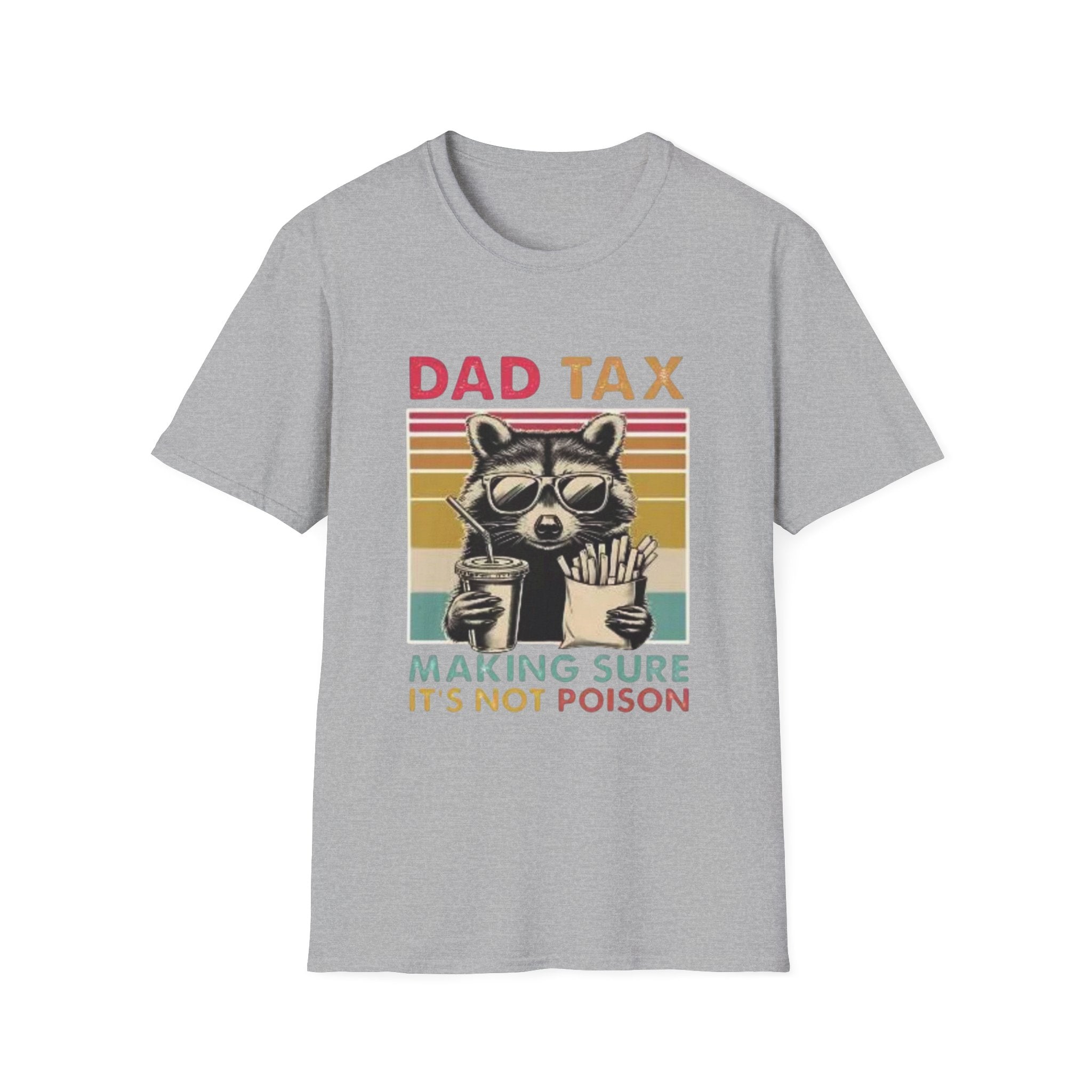 "Dad Tax" Raccoon Tee