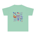 Youth Tee — Icons (fireworks, flag, popsicle, Statue of Liberty)