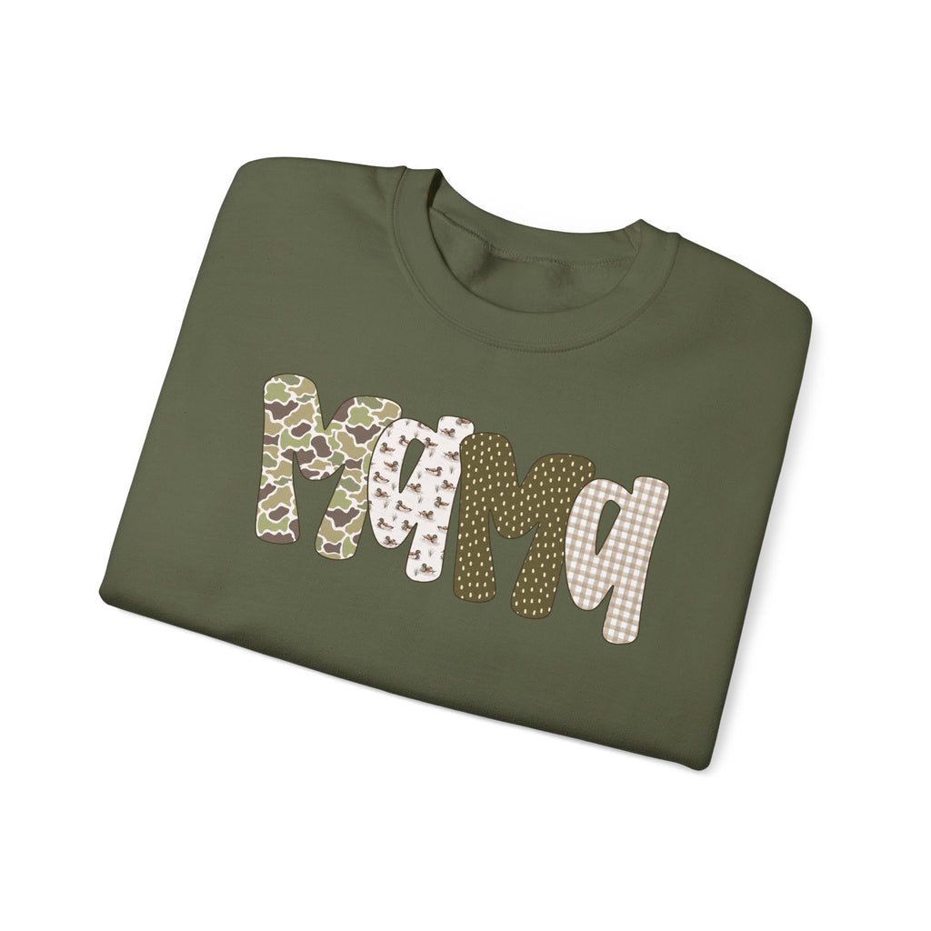 Mallard Mama Patchwork Sweatshirt