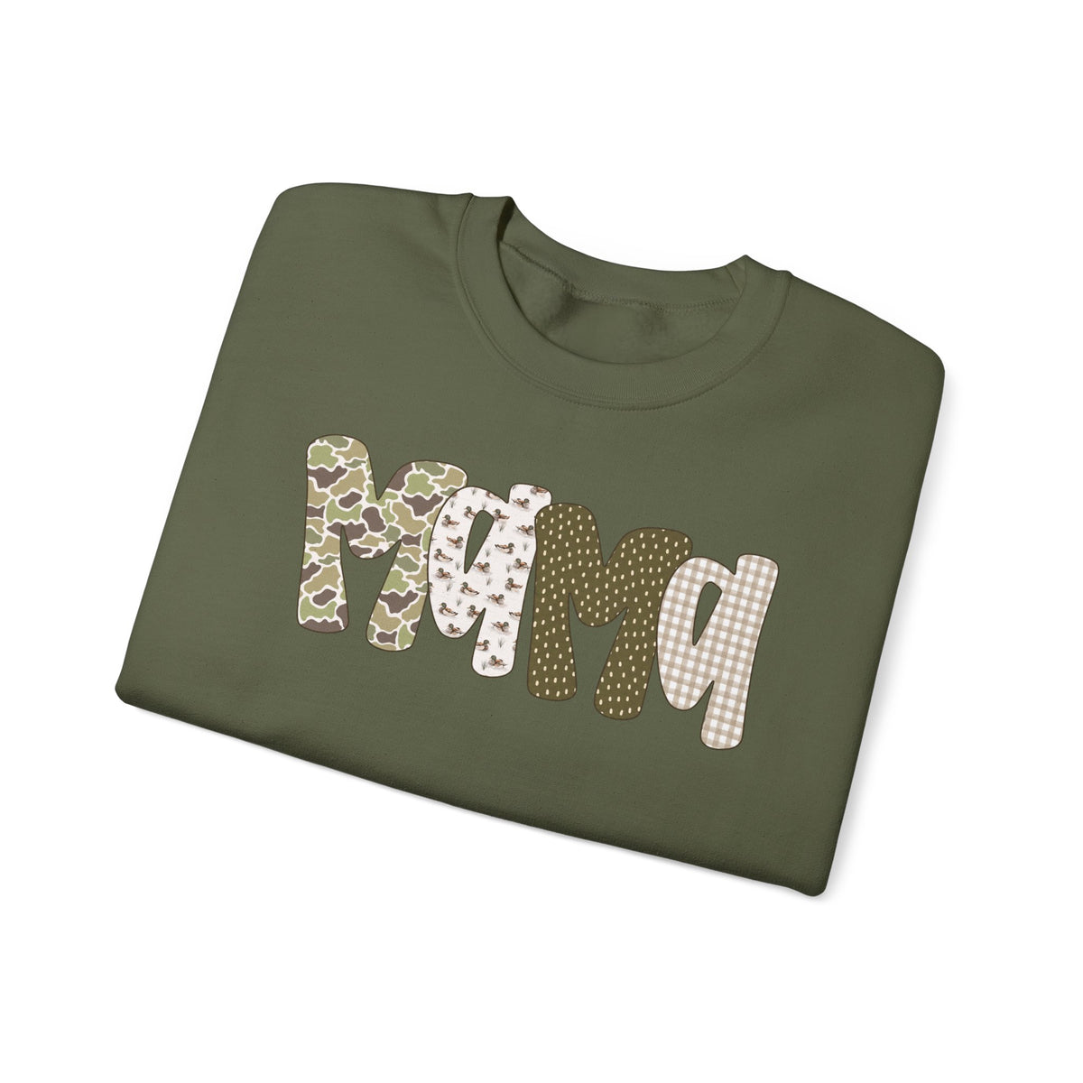 Mallard Mama Patchwork Sweatshirt