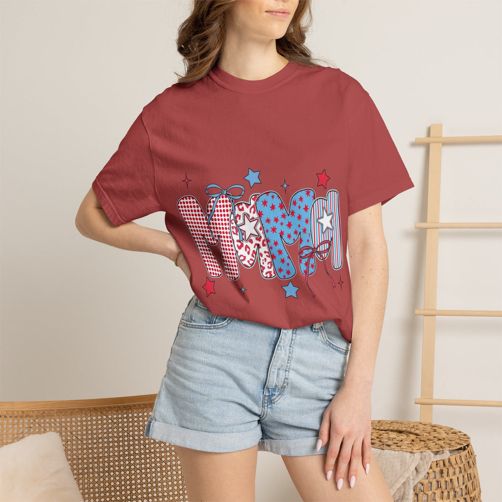 "Mama" Patriotic Graphic T-Shirt