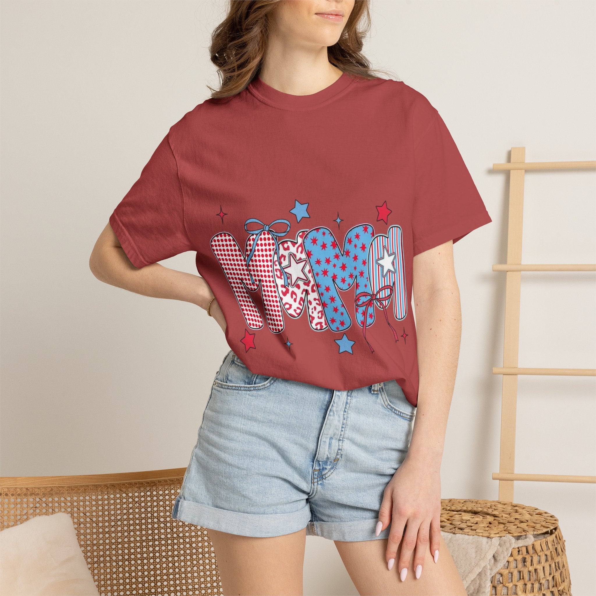 "Mama" Patriotic Graphic T-Shirt