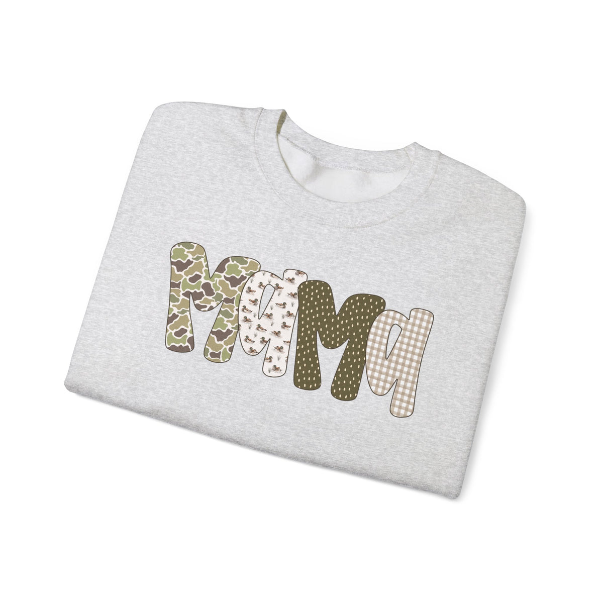 Mallard Mama Patchwork Sweatshirt