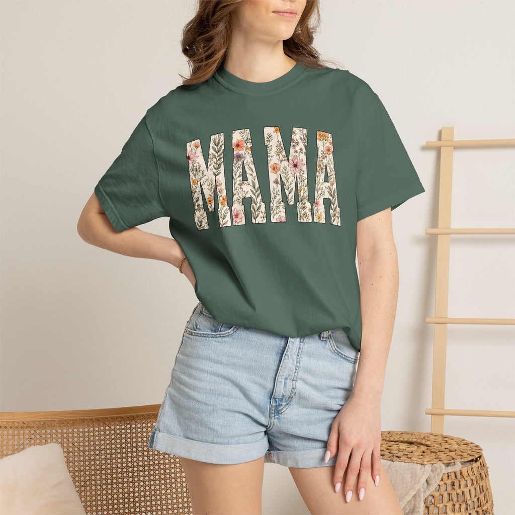“Mama” Floral Tee