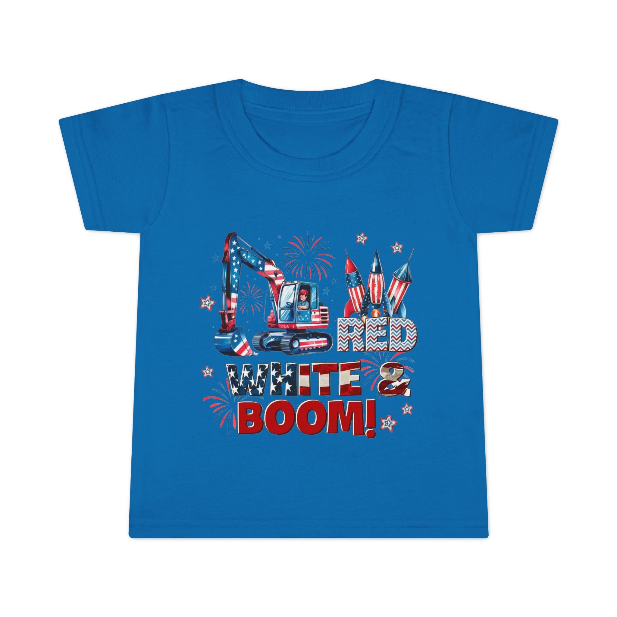 Toddler T-Shirt — Red White & Boom!