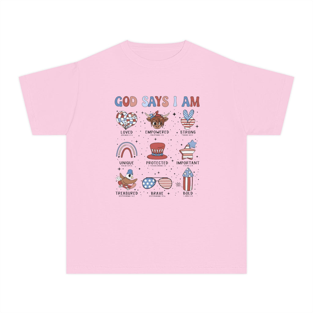 "God Says I Am.." Youth Tee