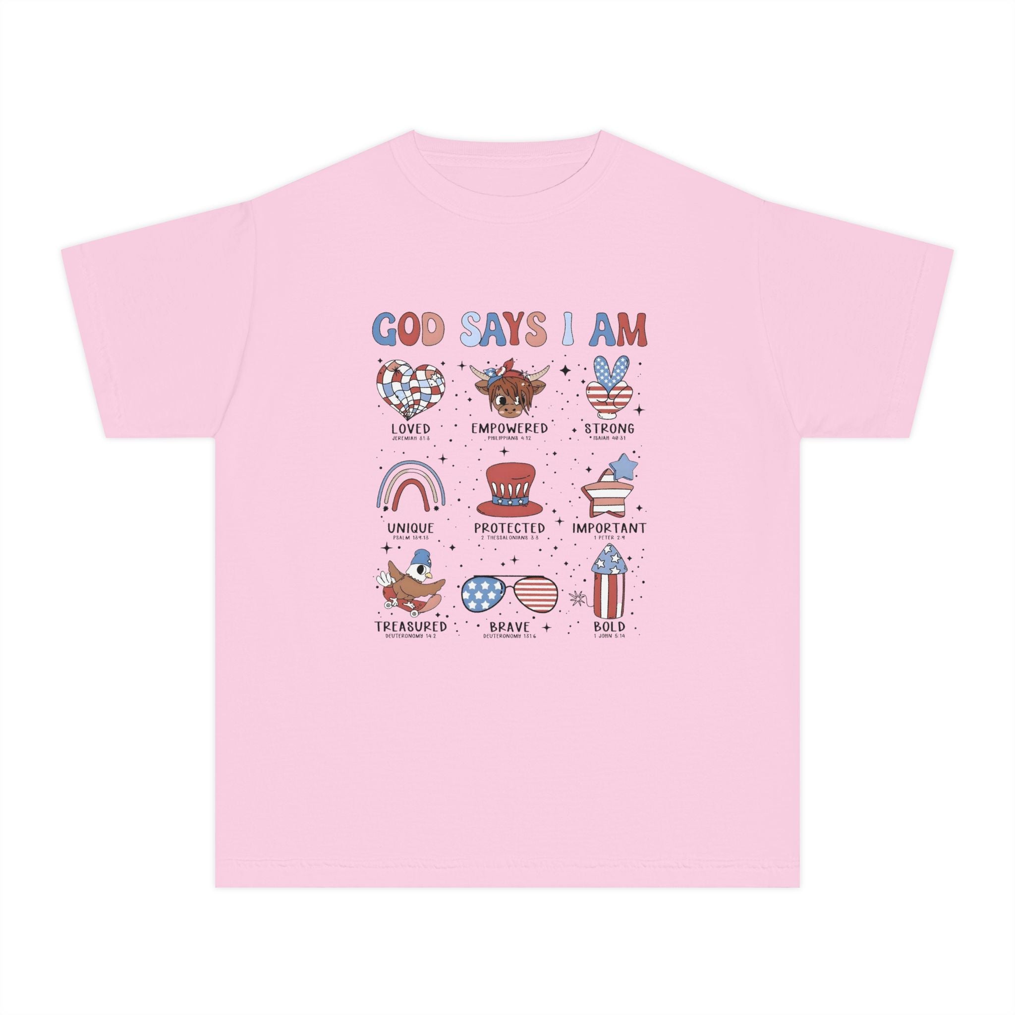 "God Says I Am.." Youth Tee