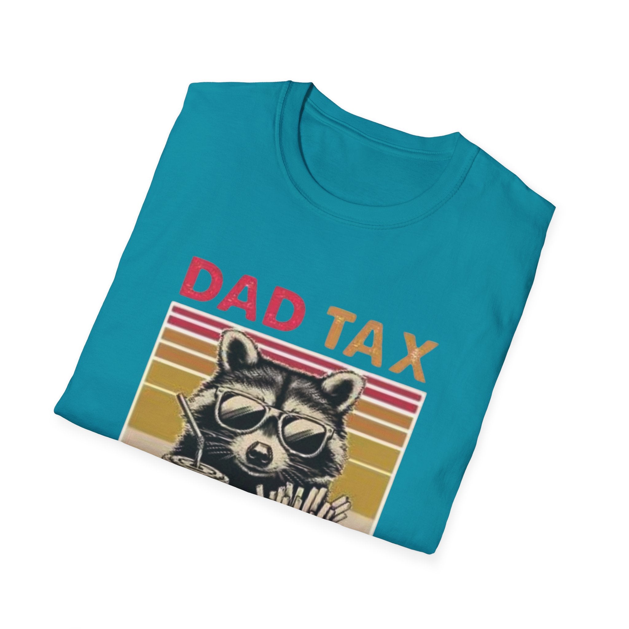 "Dad Tax" Raccoon Tee