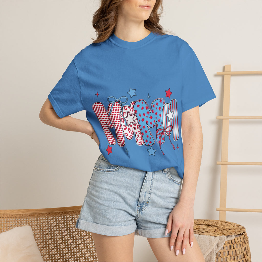 "Mama" Patriotic Graphic T-Shirt