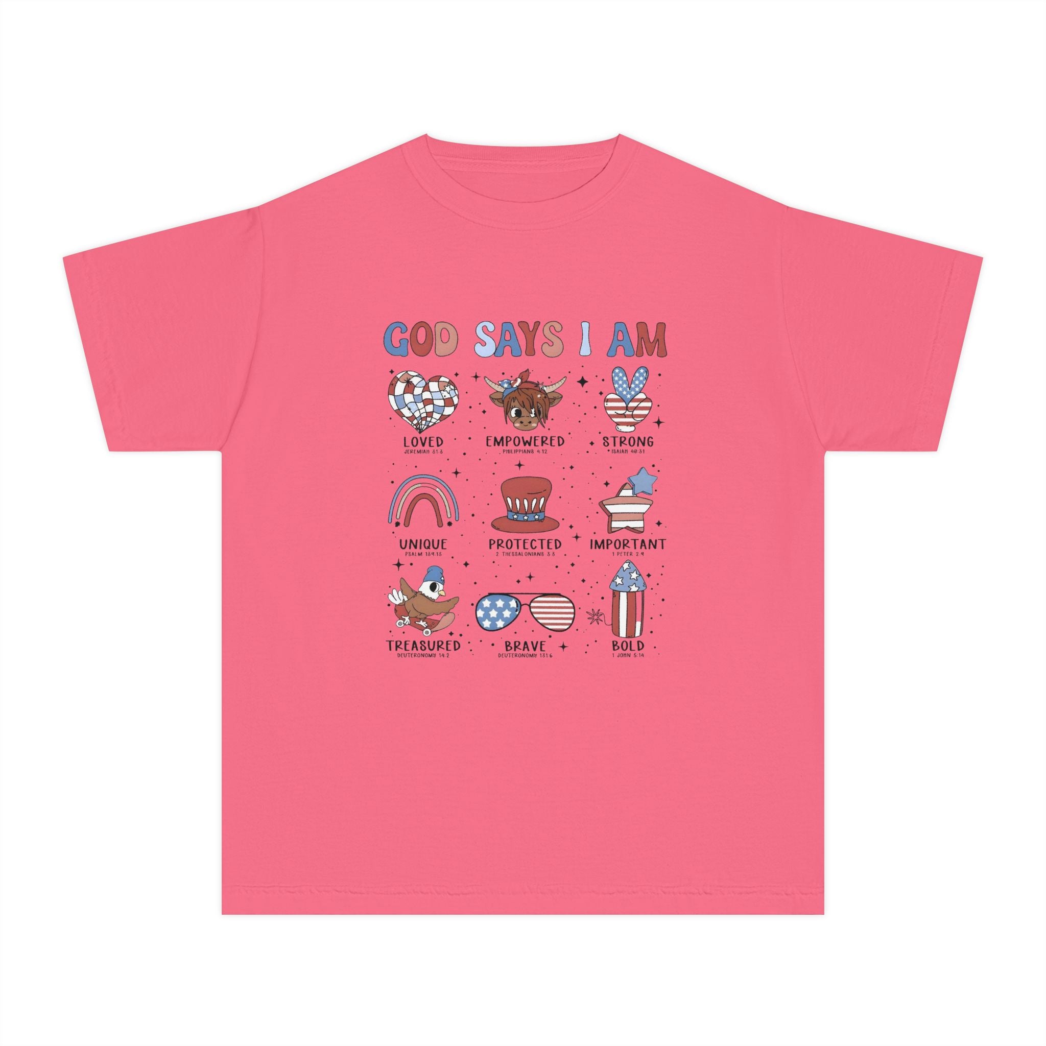 "God Says I Am.." Youth Tee