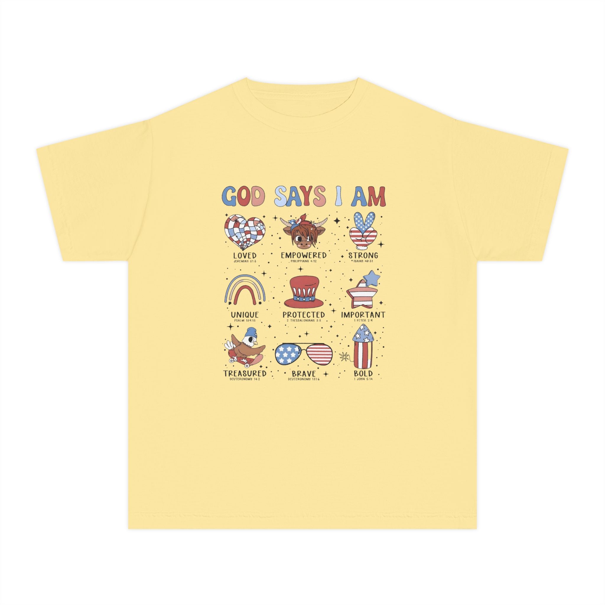 "God Says I Am.." Youth Tee
