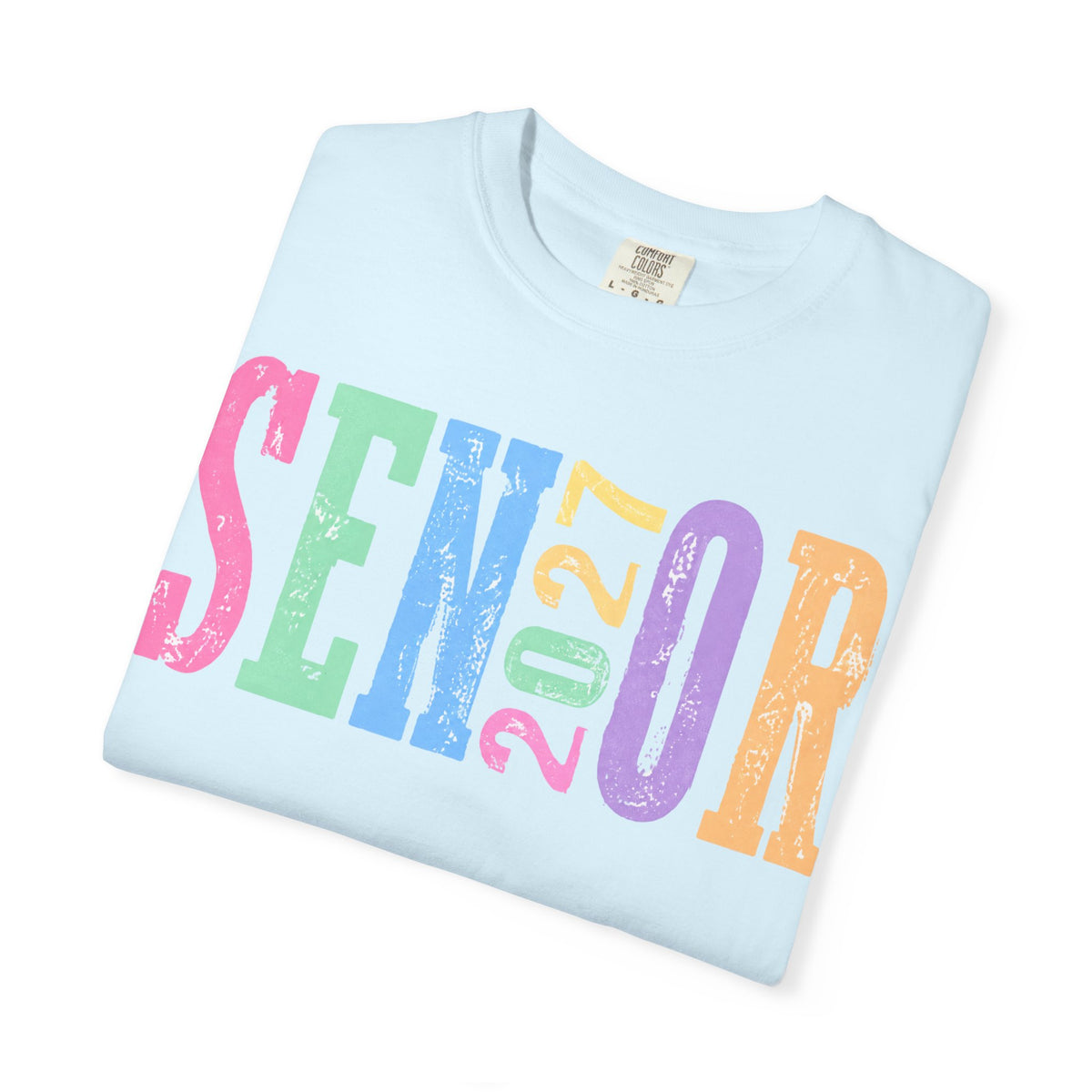 Senior 2027 Colorblock Tee