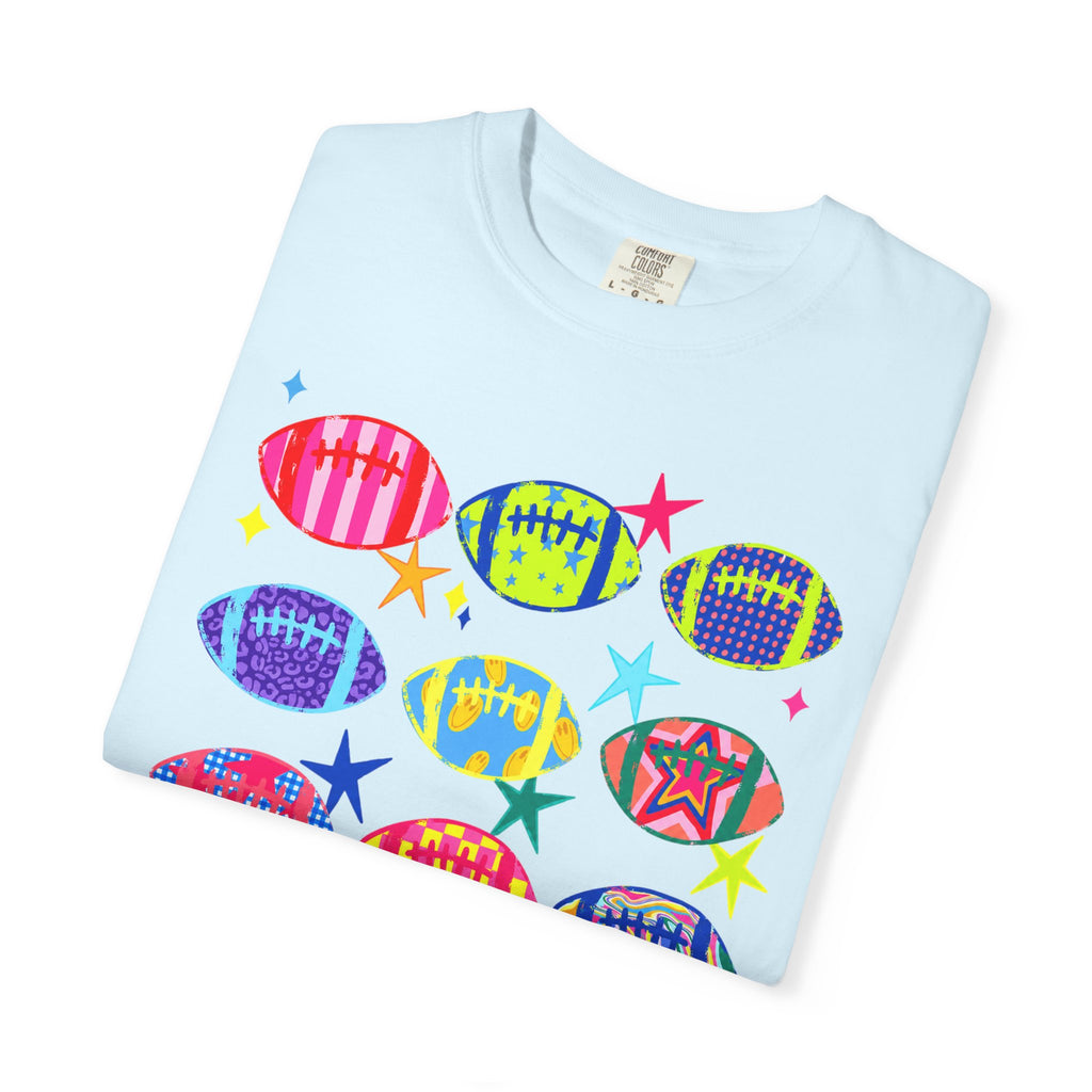 Neon Football Graphic Tee