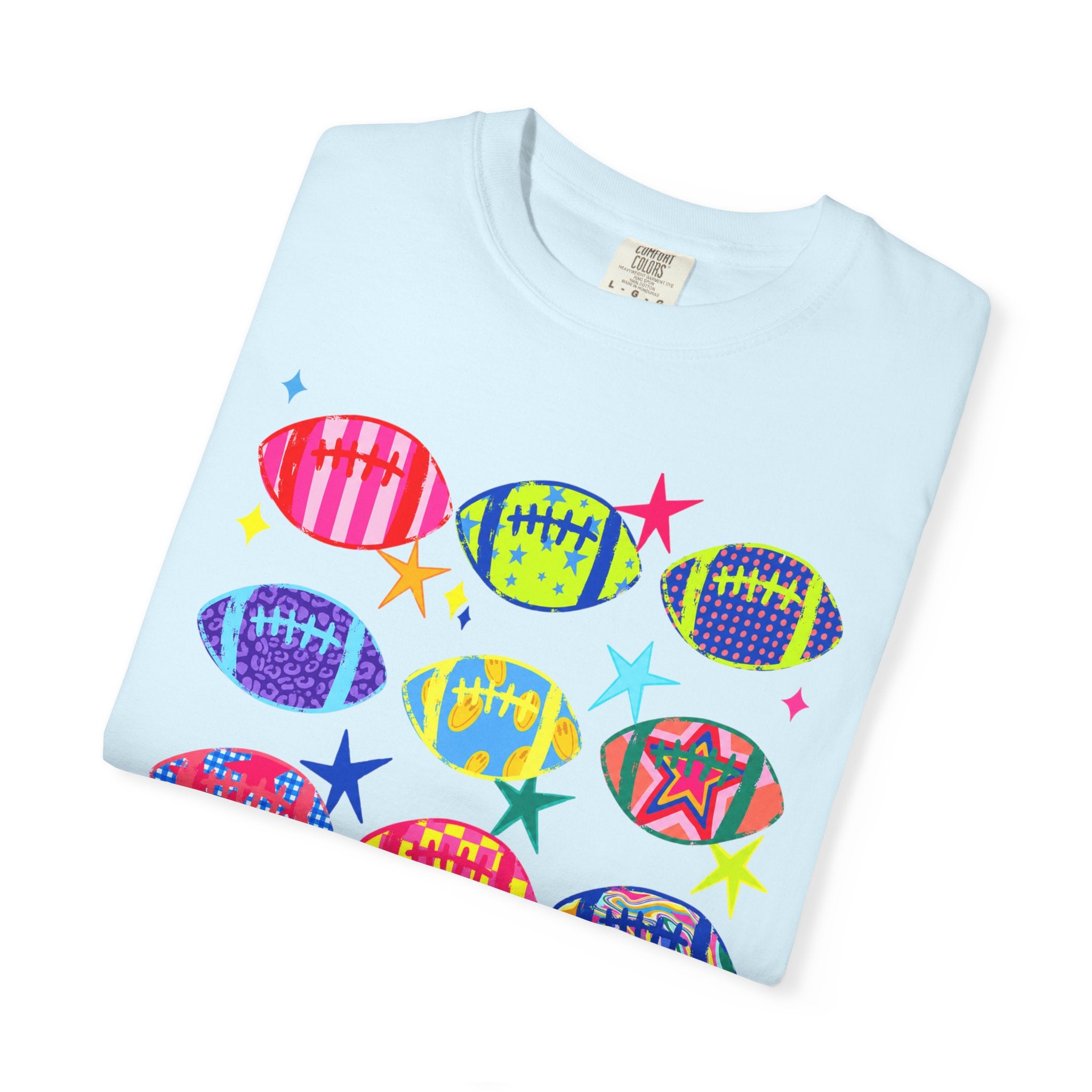 Neon Football Graphic Tee