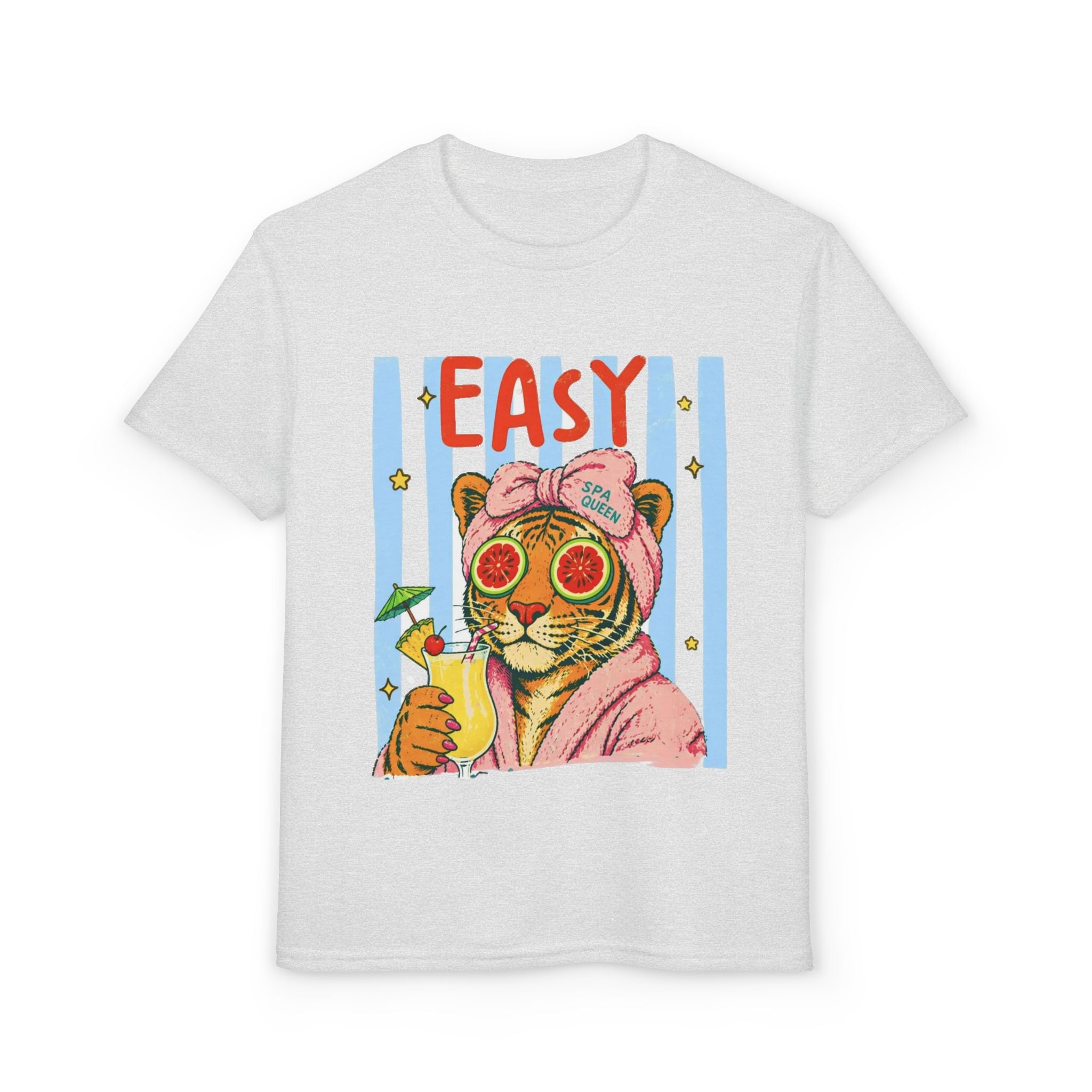 "Easy" Tiger Spa Tee- Youth
