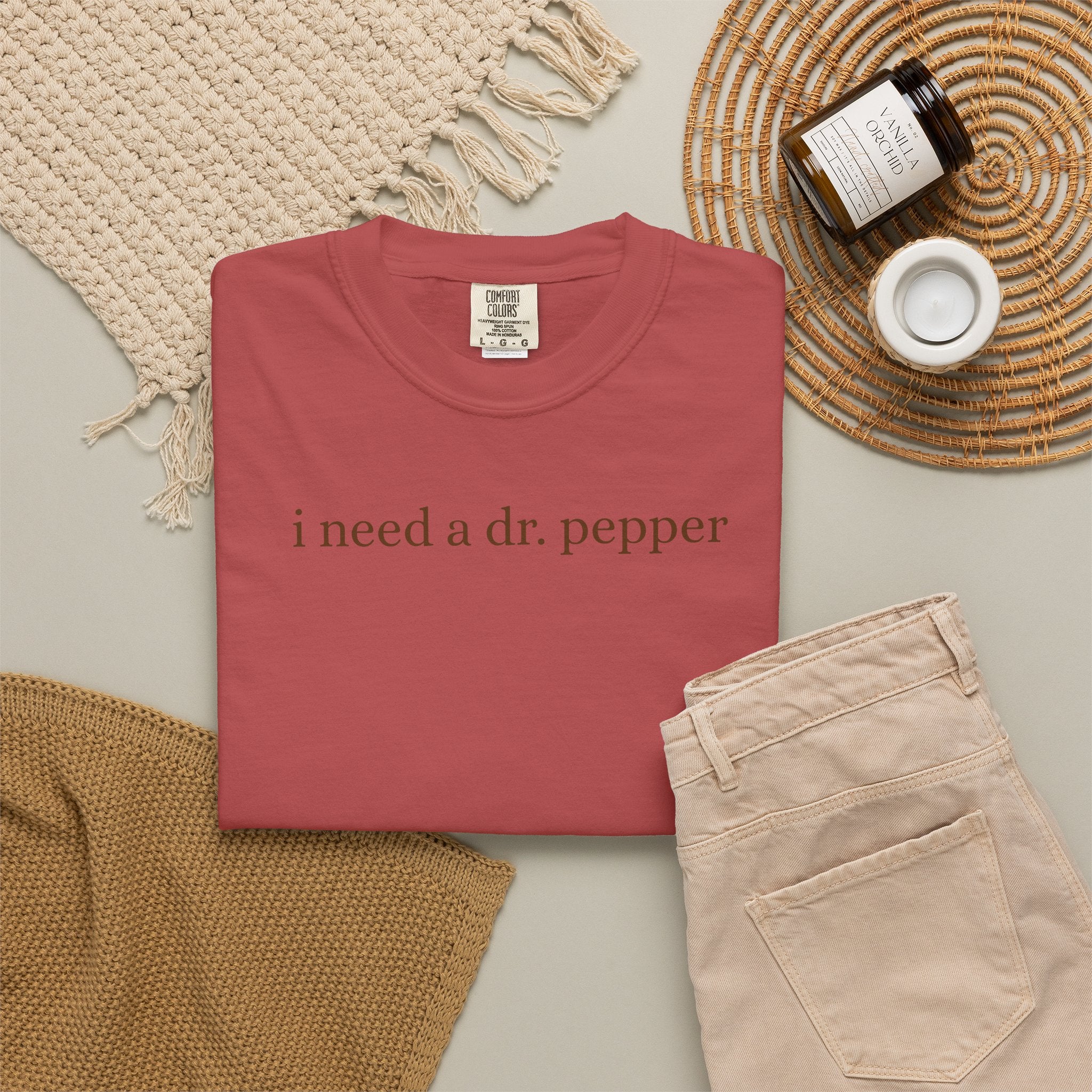 ”i need a dr. pepper”