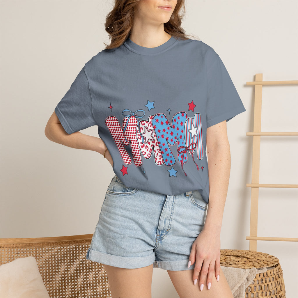 "Mama" Patriotic Graphic T-Shirt