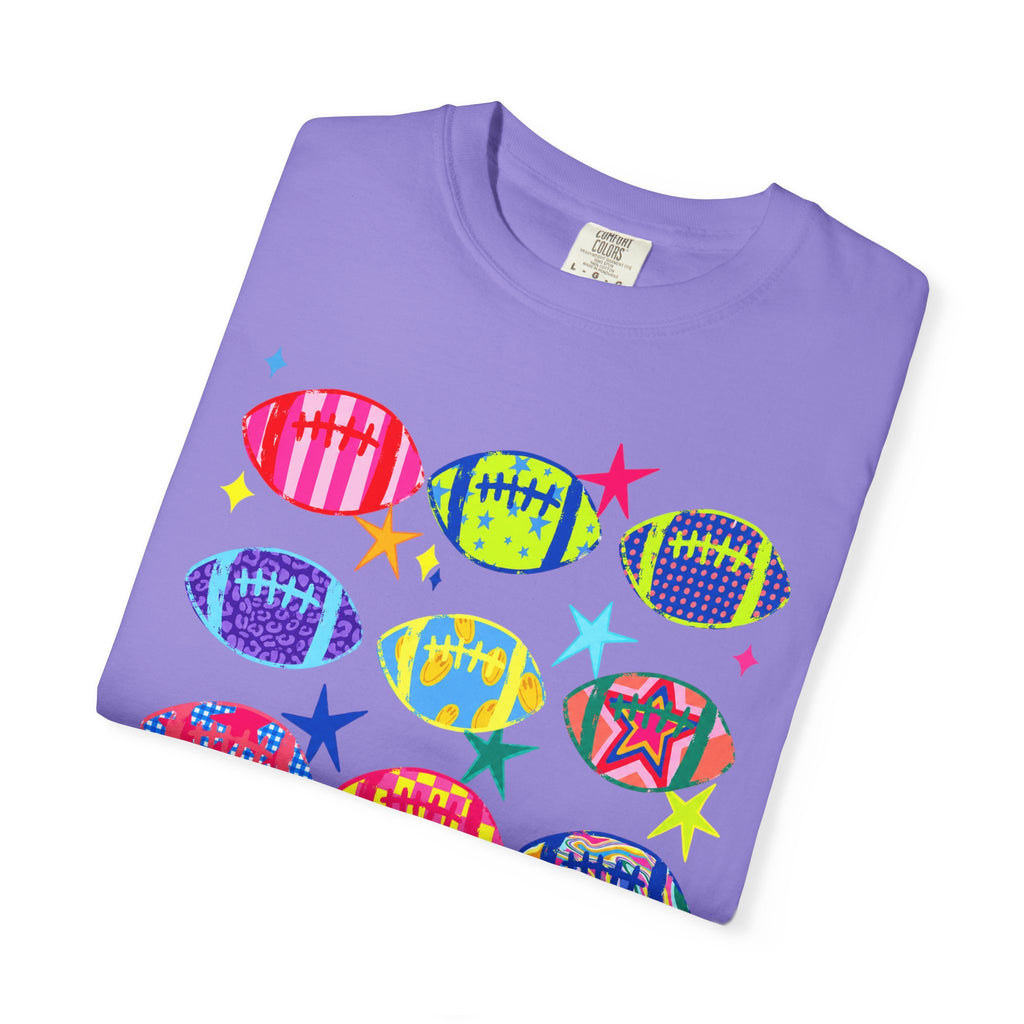 Neon Football Graphic Tee