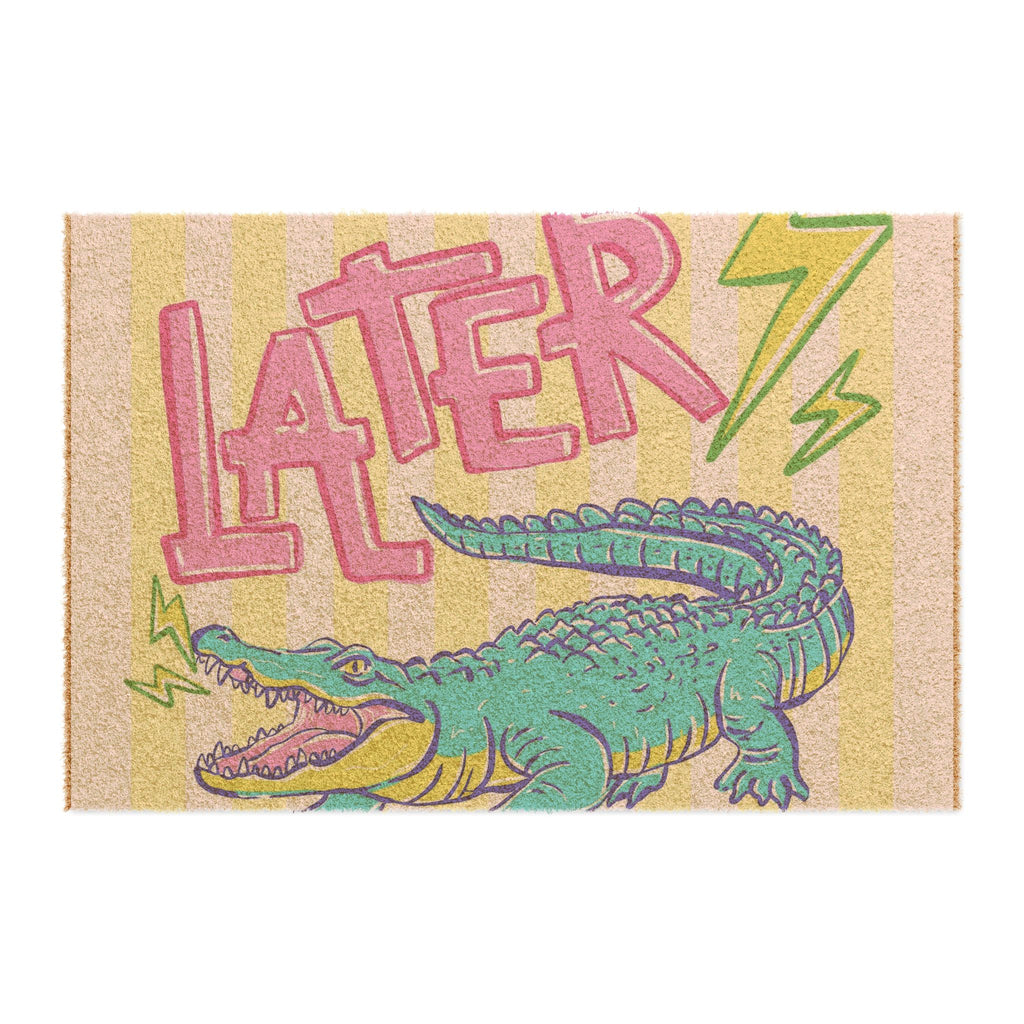 "Later Gator" Doormat