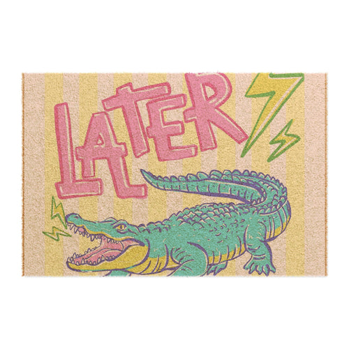 "Later Gator" Doormat