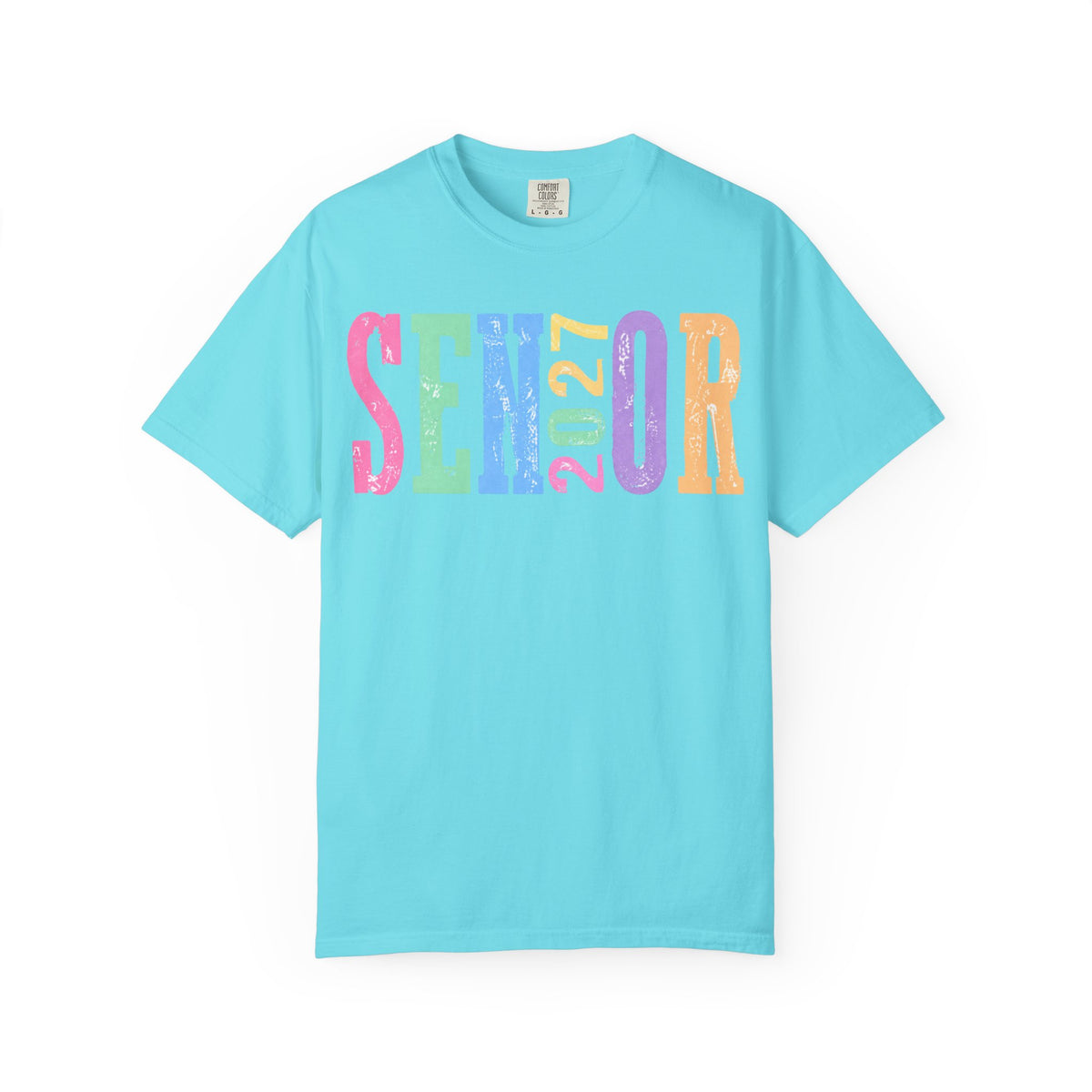 Senior 2027 Colorblock Tee