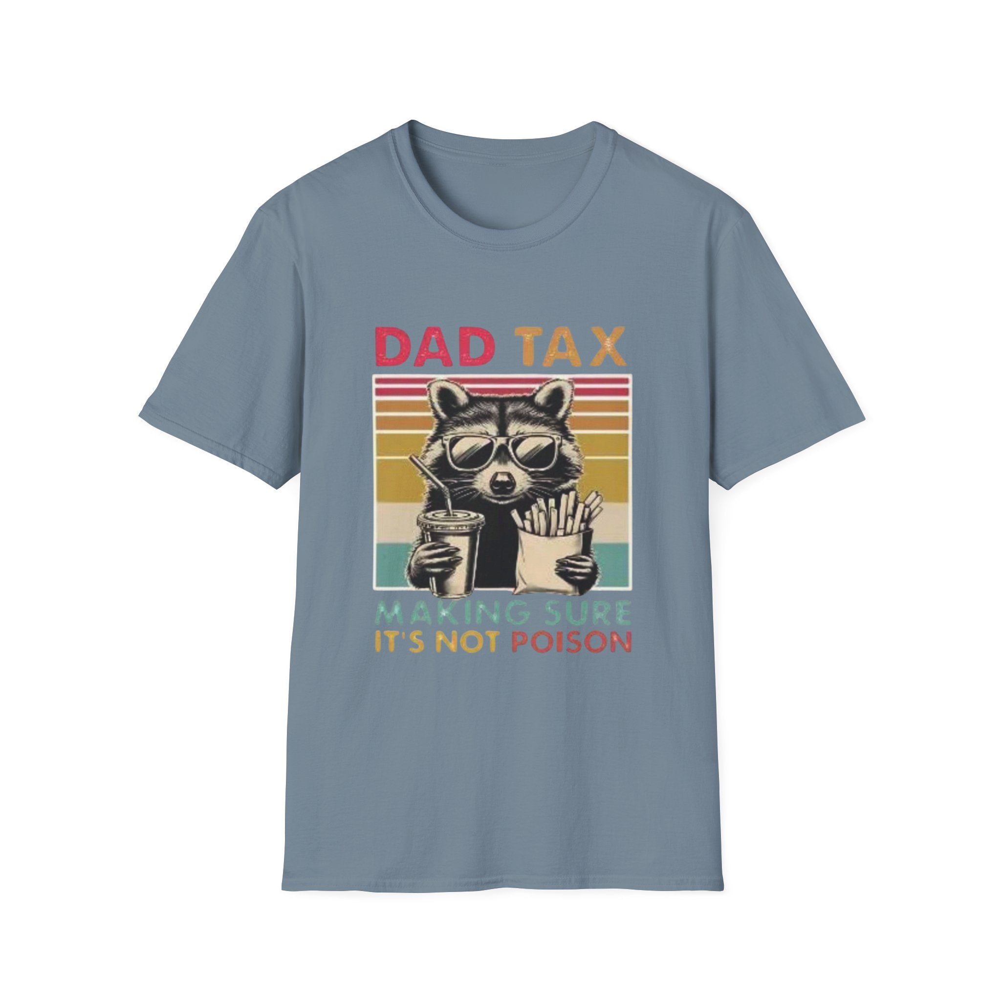 "Dad Tax" Raccoon Tee
