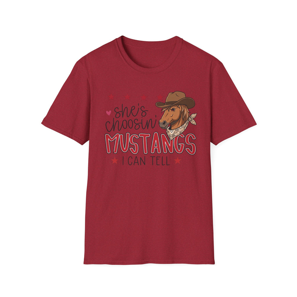 She's Choosin' Mustangs Tee