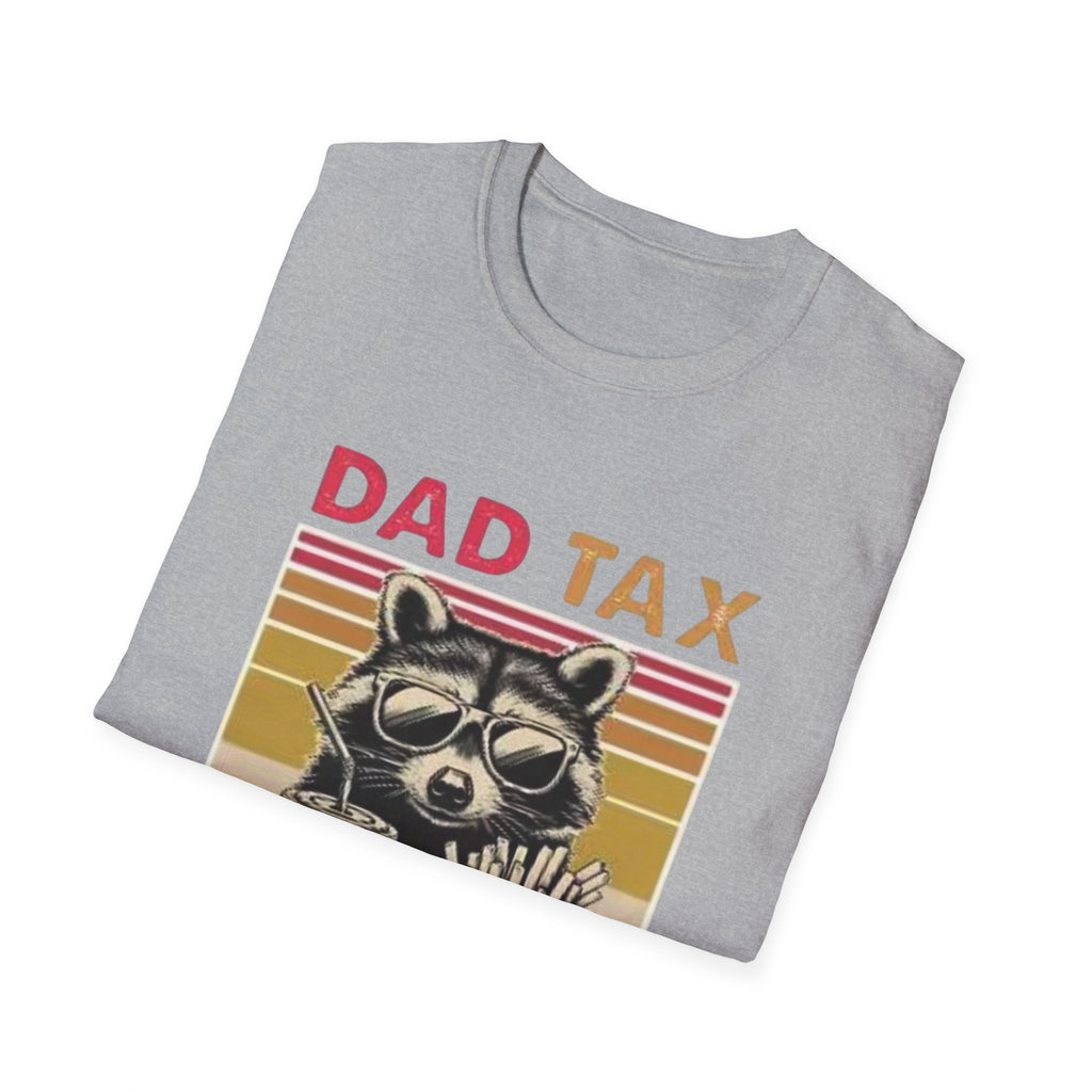 "Dad Tax" Raccoon Tee
