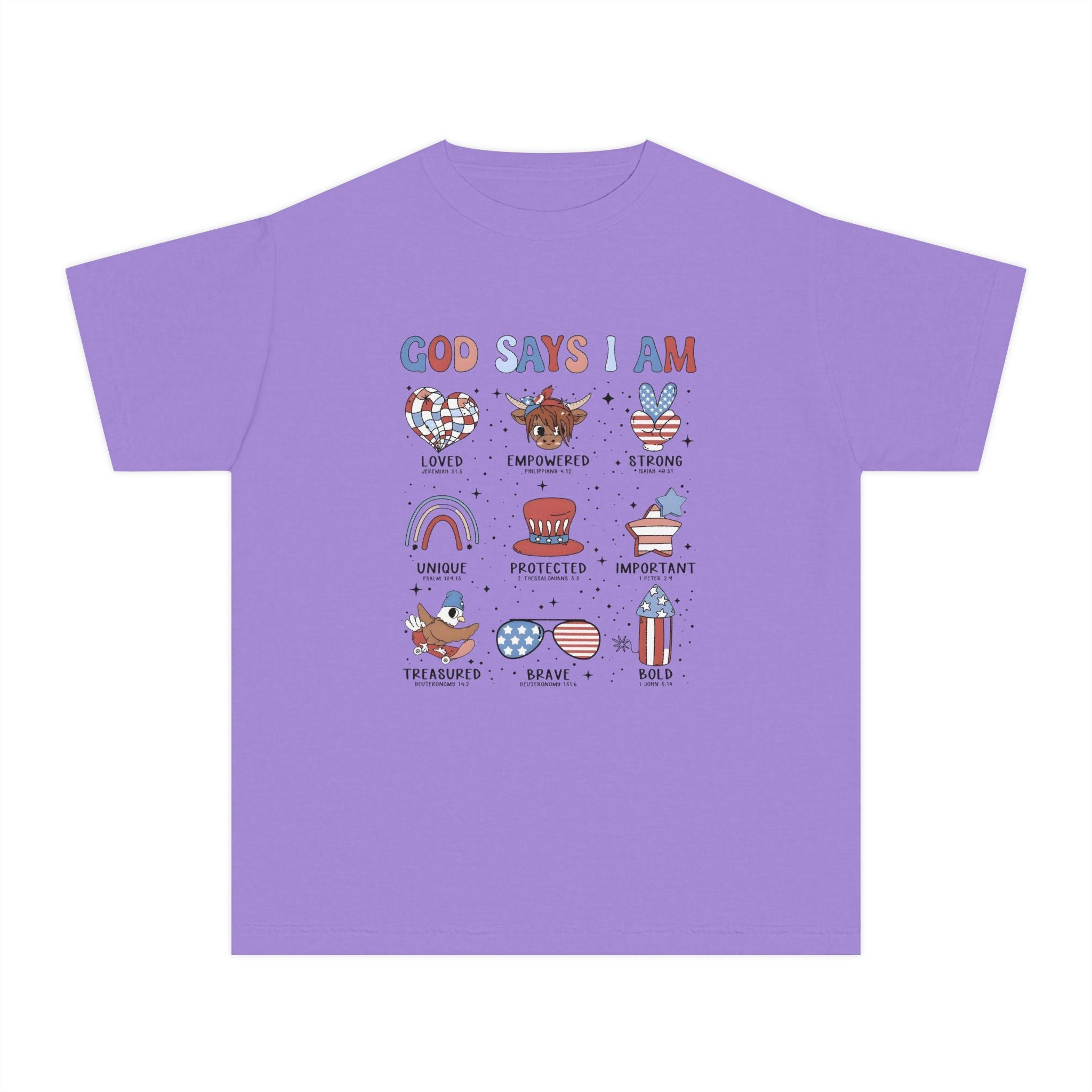 "God Says I Am.." Youth Tee