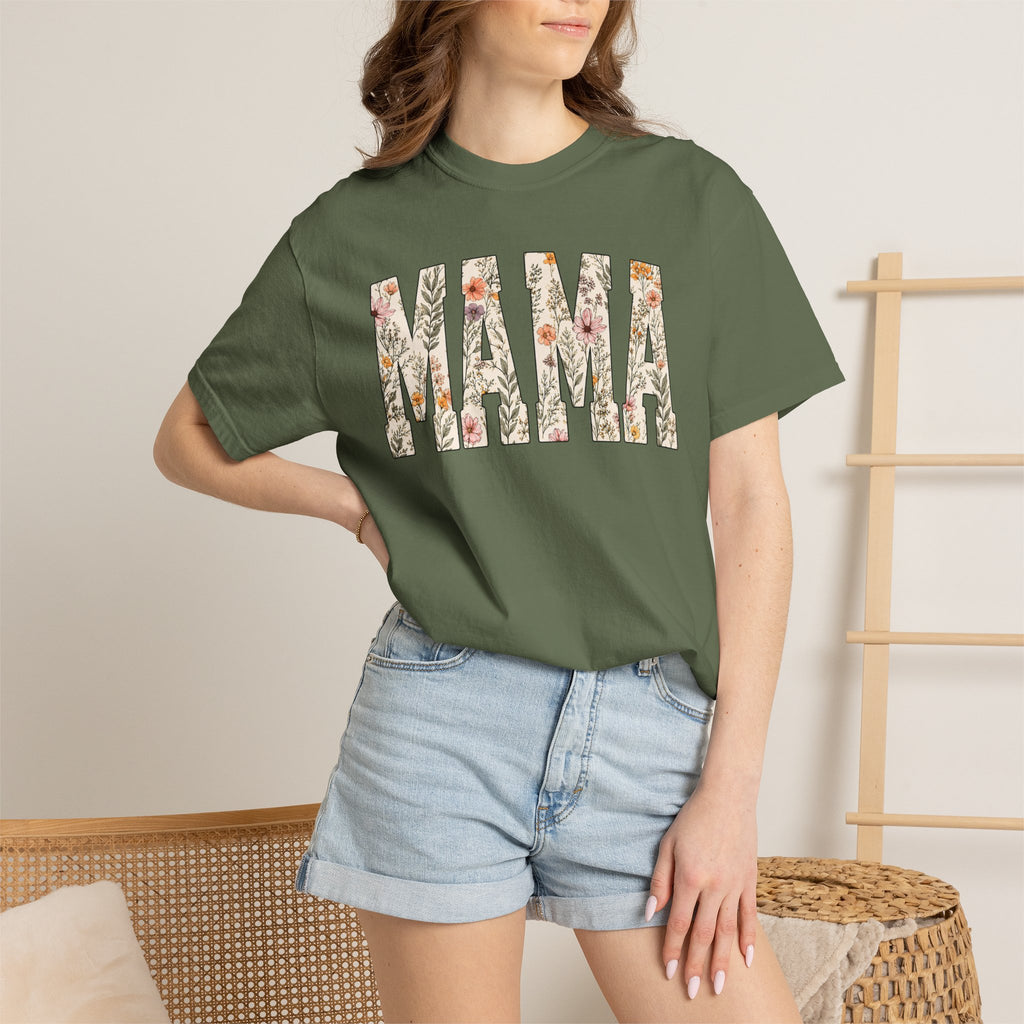 “Mama” Floral Tee