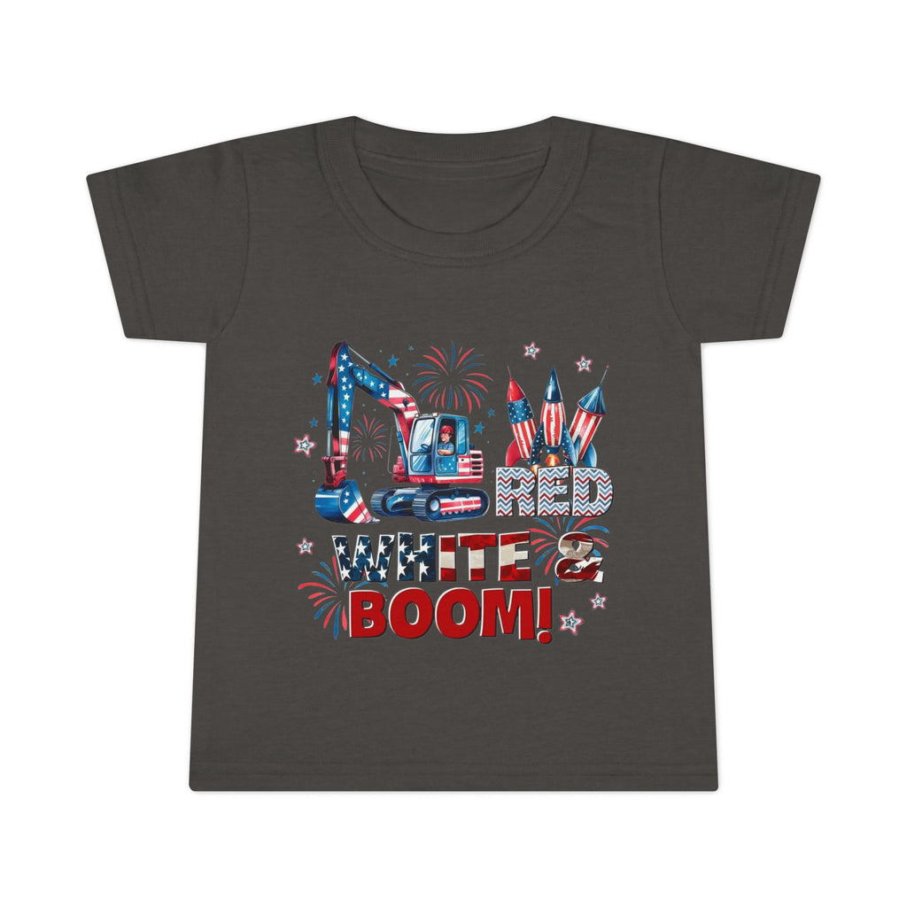 Toddler T-Shirt — Red White & Boom!