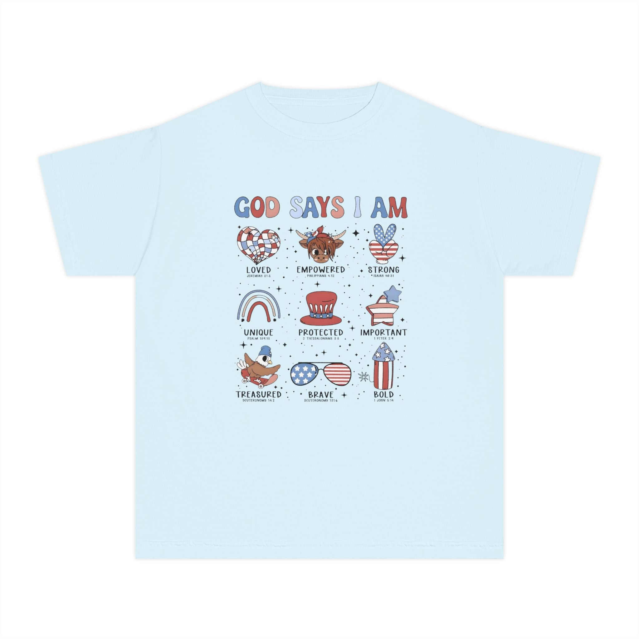 "God Says I Am.." Youth Tee