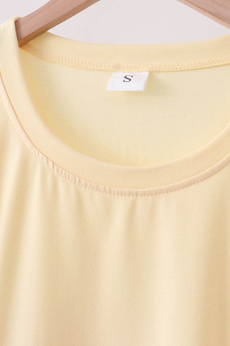 Sunny Days Scalloped Women Shorts Set