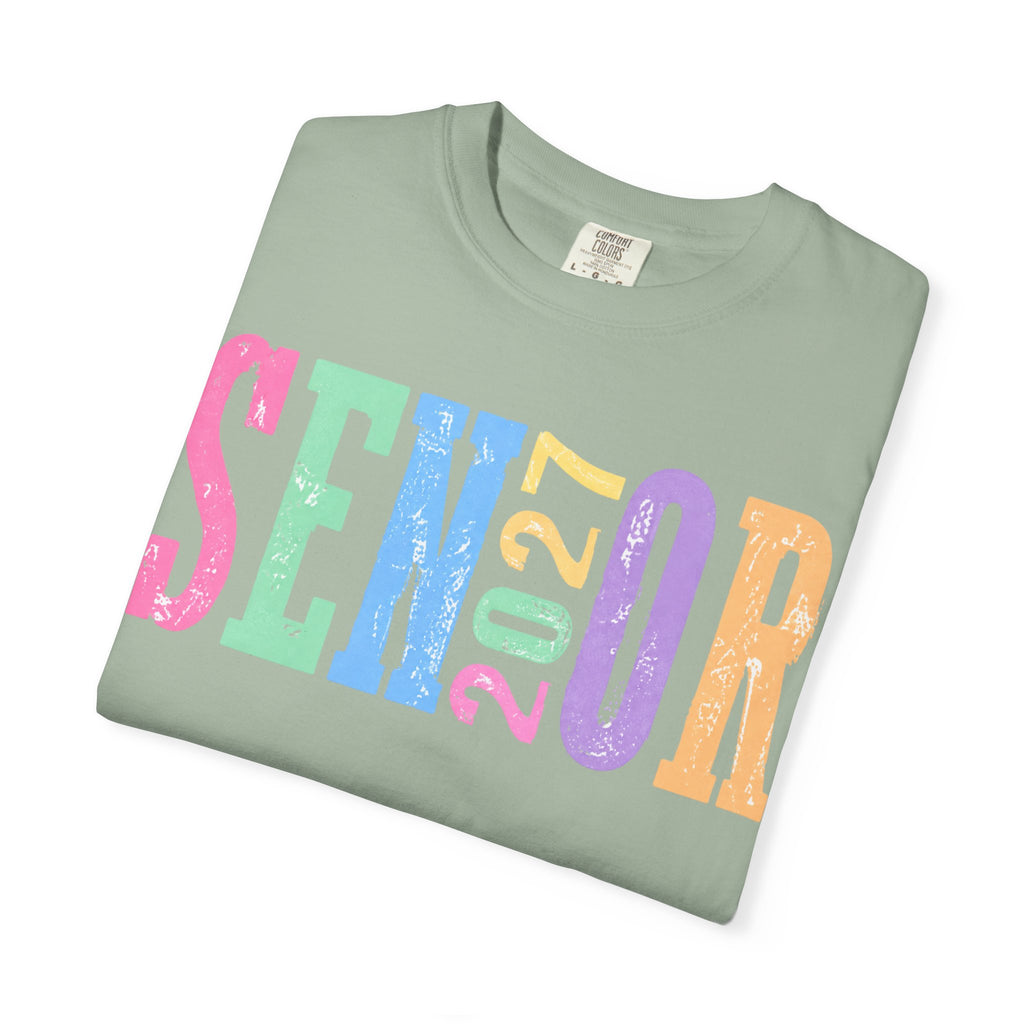 Senior 2027 Colorblock Tee