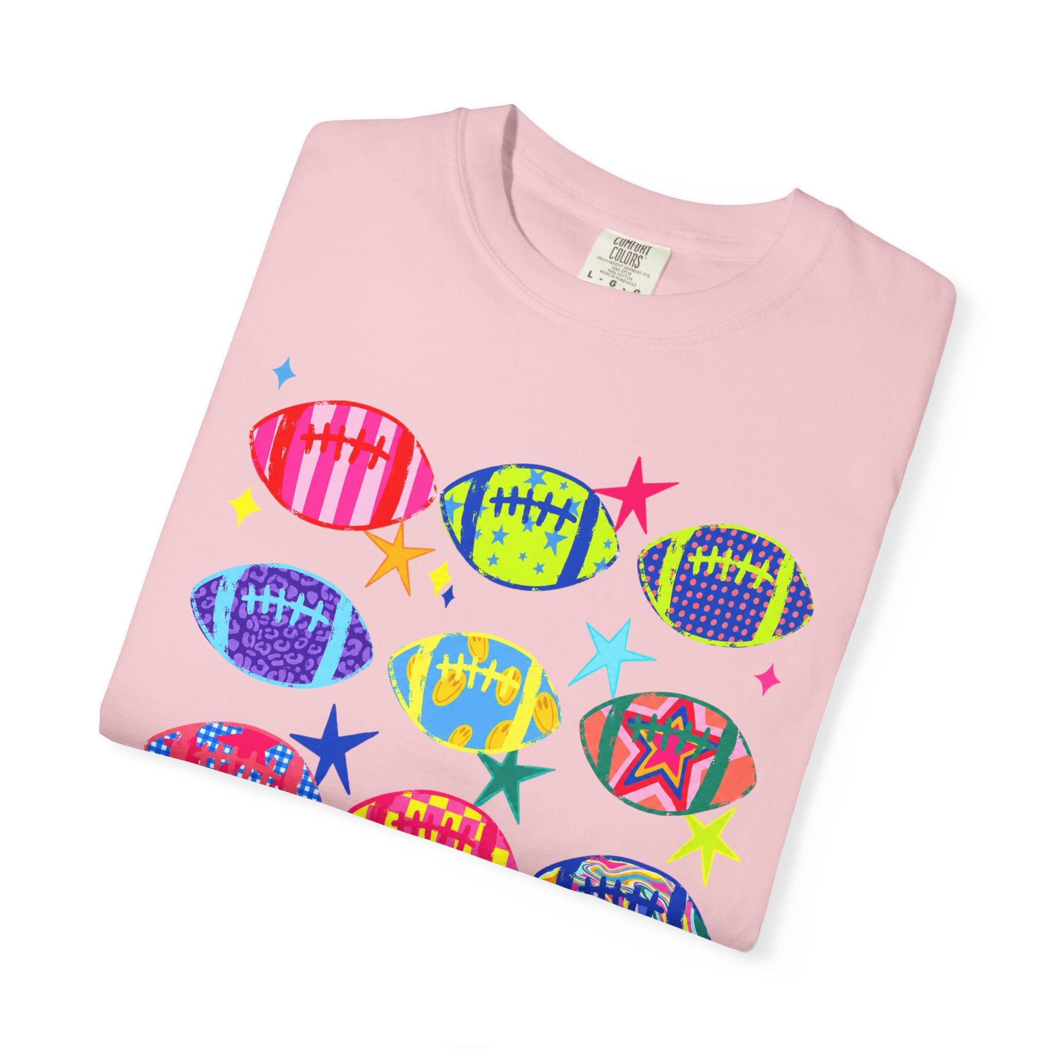 Neon Football Graphic Tee