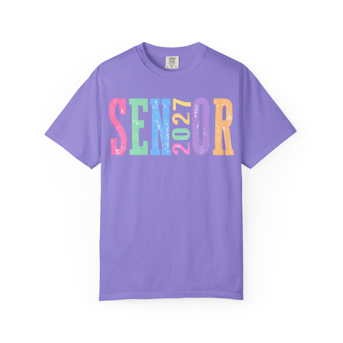 Senior 2027 Colorblock Tee