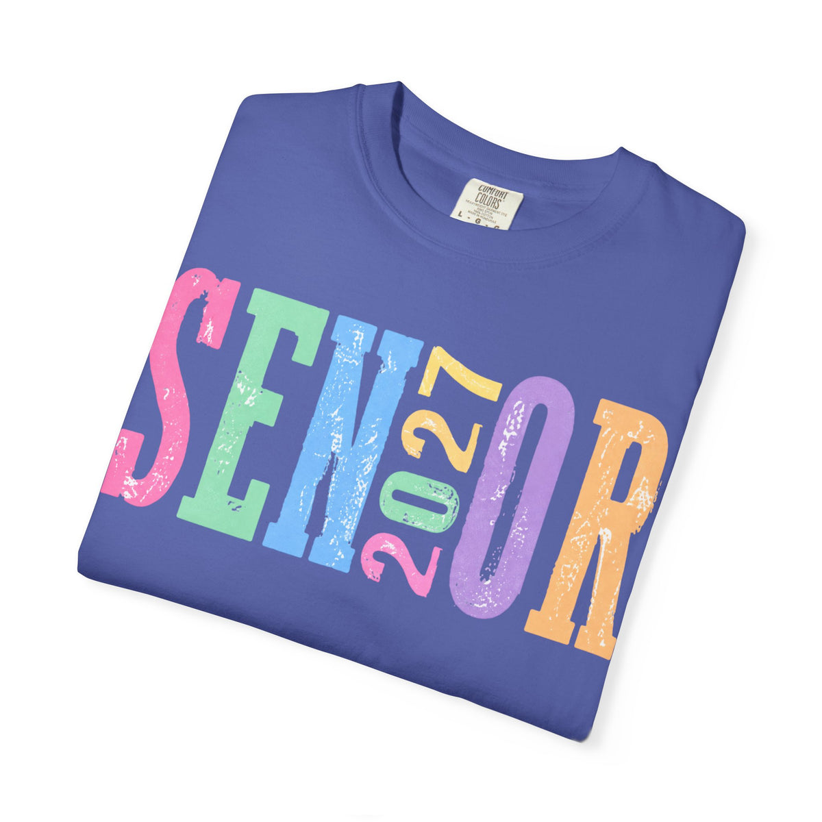 Senior 2027 Colorblock Tee