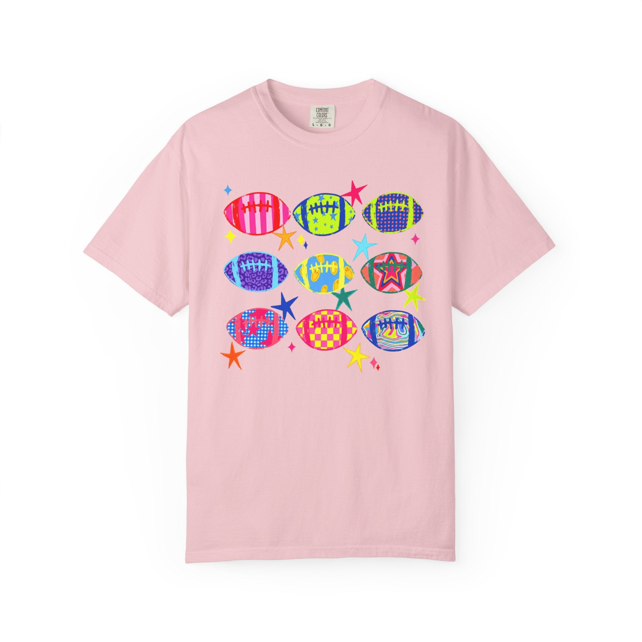 Neon Football Graphic Tee