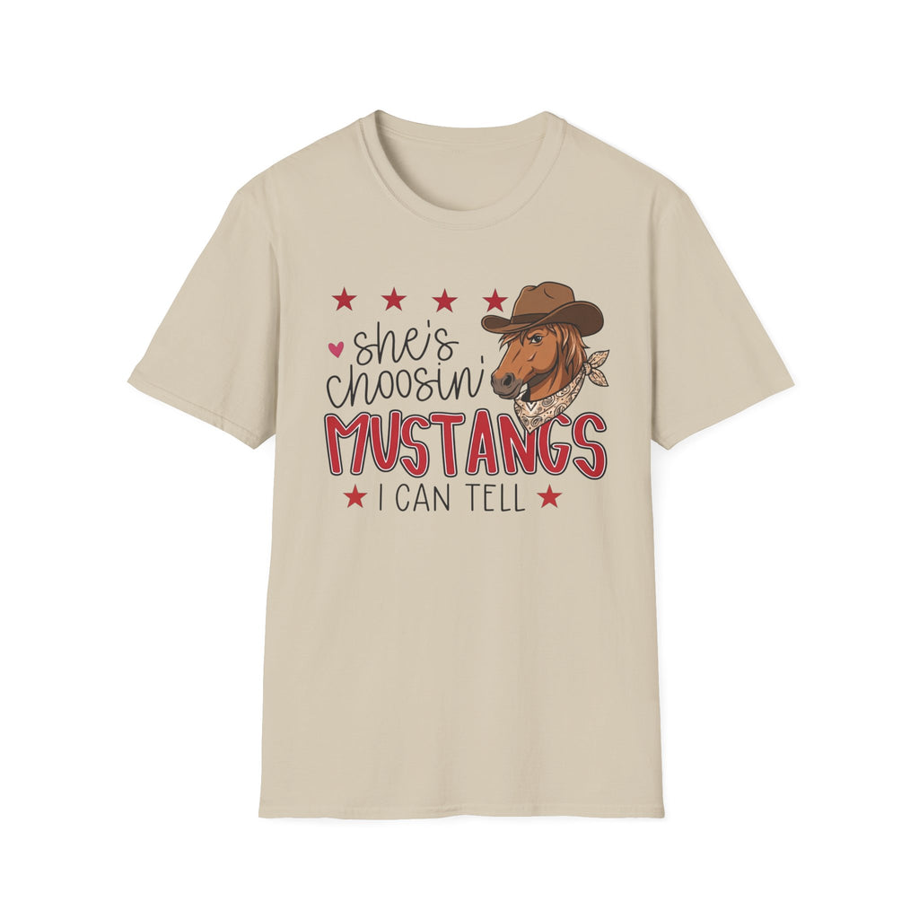 She's Choosin' Mustangs Tee