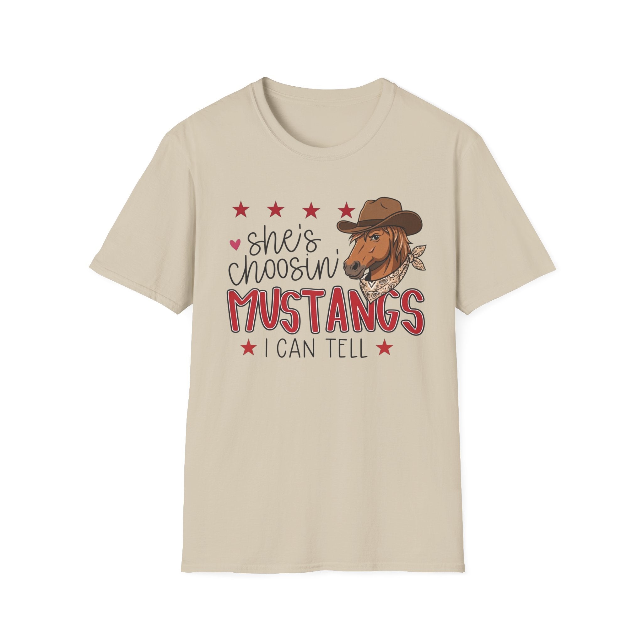 She's Choosin' Mustangs Tee