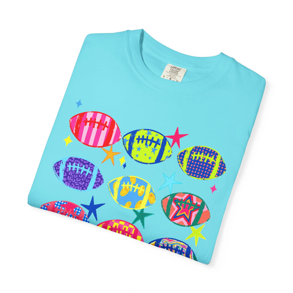 Neon Football Graphic Tee