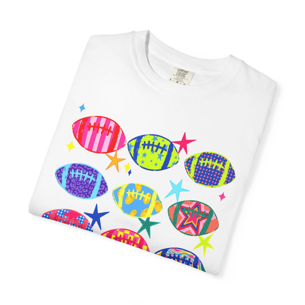 Neon Football Graphic Tee