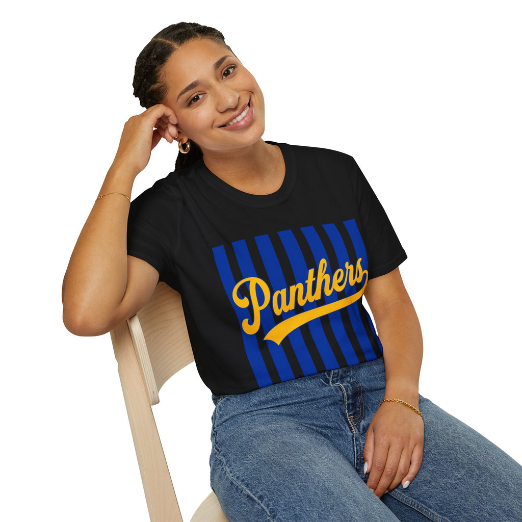 Panthers Stripped School Tee
