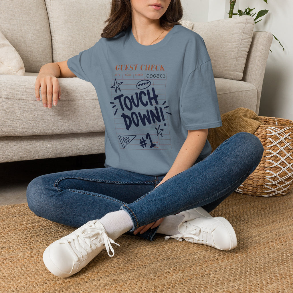 Touchdown Guest Check T-Shirt — Football Game Day Tee