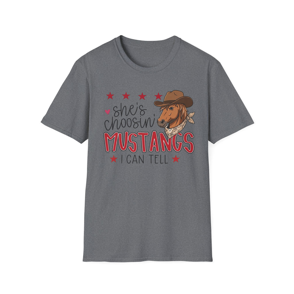 She's Choosin' Mustangs Tee