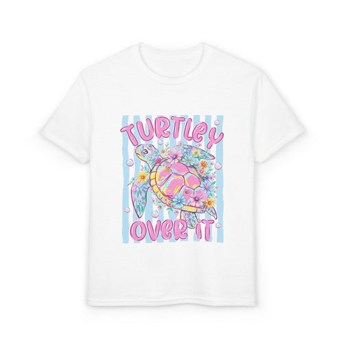 "Turtley Over It" Colorful- Youth Tee
