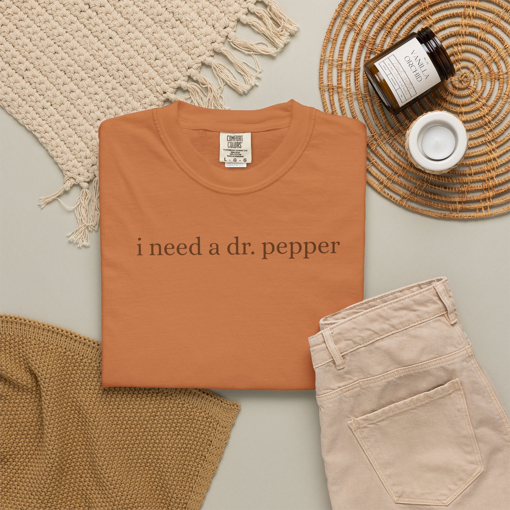 ”i need a dr. pepper”